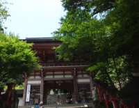 鞍馬寺の仁王門