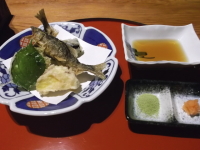 鮎の天ぷら