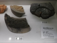 発掘の瓦